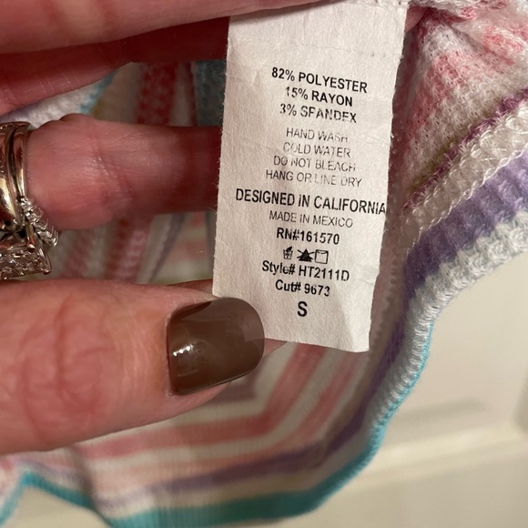 Striped Multicolor Top - Picture 2 of 2